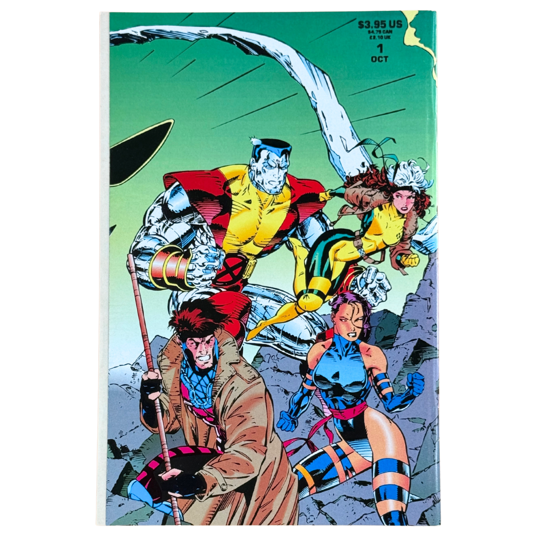 X-Men #1 – Jim Lee Cover E / Collector’s Edition Fold-Out – VF/NM – 1991 (Marvel Comics)