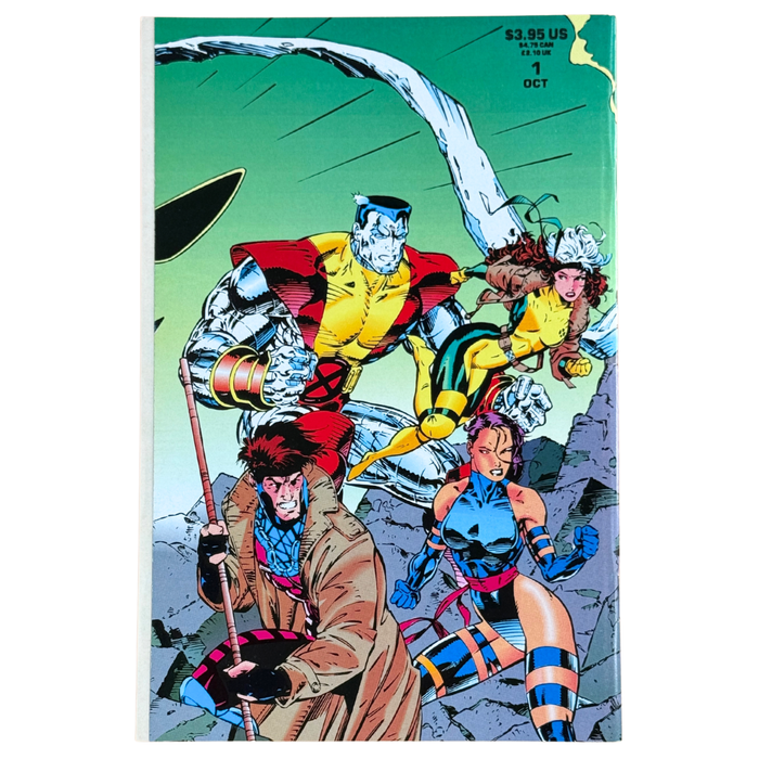 X-Men #1 – Jim Lee Cover E / Collector’s Edition Fold-Out – VF/NM – 1991 (Marvel Comics)