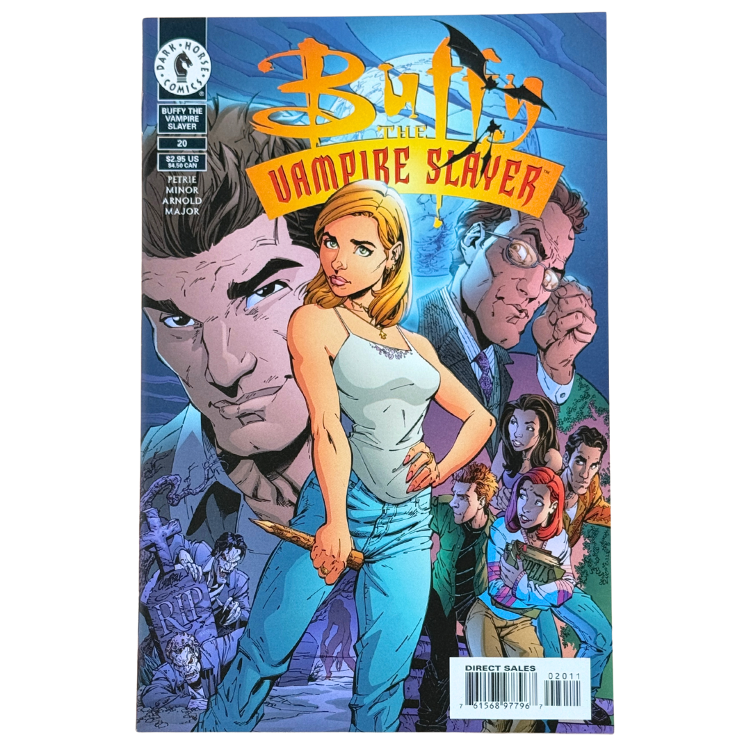 Buffy the Vampire Slayer #20 – J. Scott Campbell Cover / Angel Leaves Sunnydale – NM – 2000 (Dark Horse Comics)