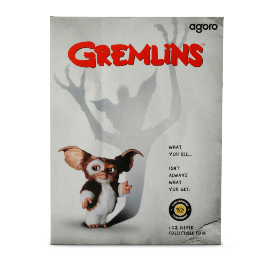 Gremlins™ Collectible – Shaped 1 oz Silver Coin / 10% Chase Chance – Brand New – 2025 (Niue)