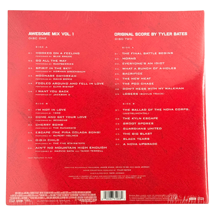 Guardians of the Galaxy – Deluxe Soundtrack (2LP Vinyl Edition) – Brand New Sealed – 2014 (Hollywood Records/Marvel)