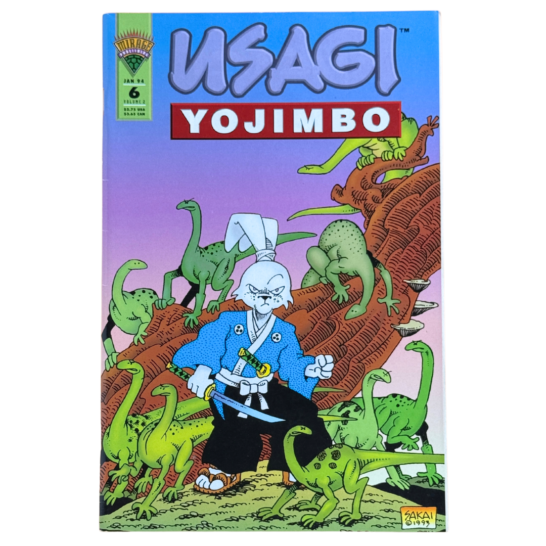 Usagi Yojimbo #6 – Stan Sakai Story & Art / Early Mirage Run – VF/NM – 1994 (Mirage Publishing)
