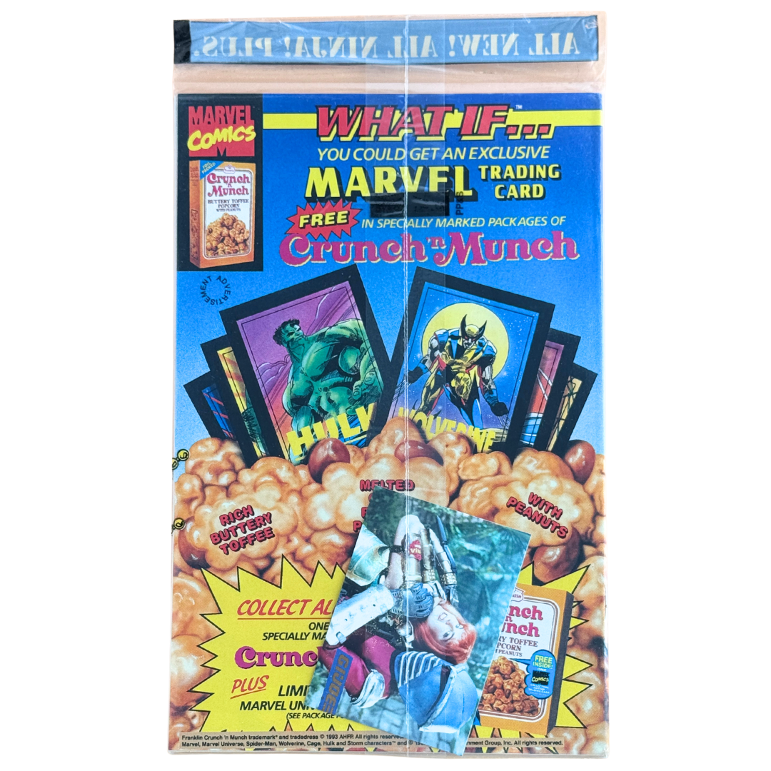 G.I. Joe: A Real American Hero #136 – Polybagged w/ Trading Card Insert – Unopened Polybag – 1993 (Marvel)