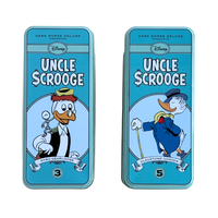 Dark Horse Deluxe Classic Uncle Scrooge Statuettes – Gladstone Gander AP17/35 & Gyro Gearloose AP15/35 – VG – 2010 (Dark Horse / Yoe! Studio)