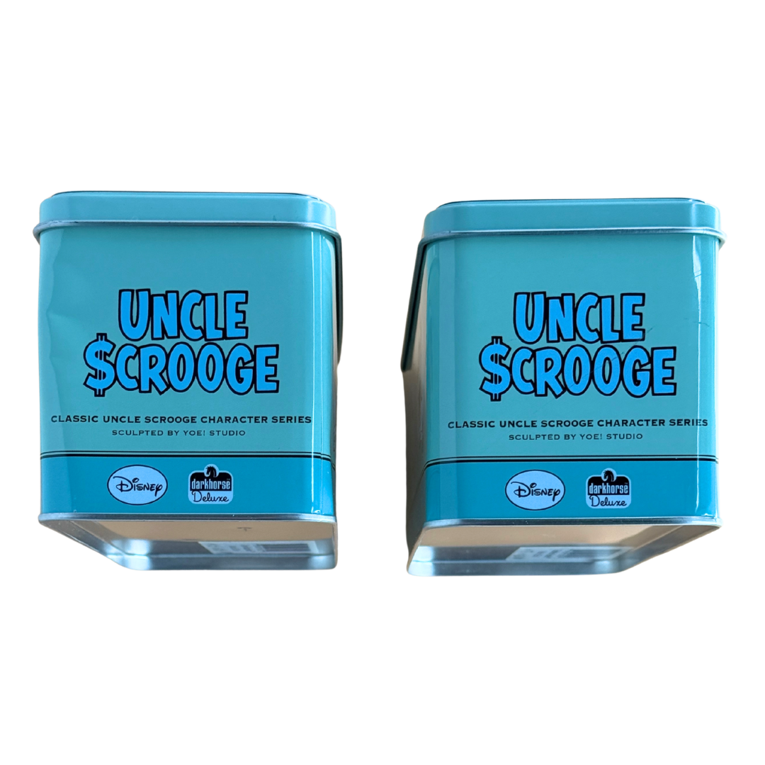 Dark Horse Deluxe Classic Uncle Scrooge Statuettes – Gladstone Gander AP17/35 & Gyro Gearloose AP15/35 – VG – 2010 (Dark Horse / Yoe! Studio)