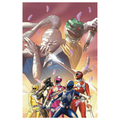 Mighty Morphin Power Rangers / Usagi Yojimbo #1 – Taurin Clarke Virgin Variant (1:10 Incentive) – NM – 2024 (BOOM! Studios)