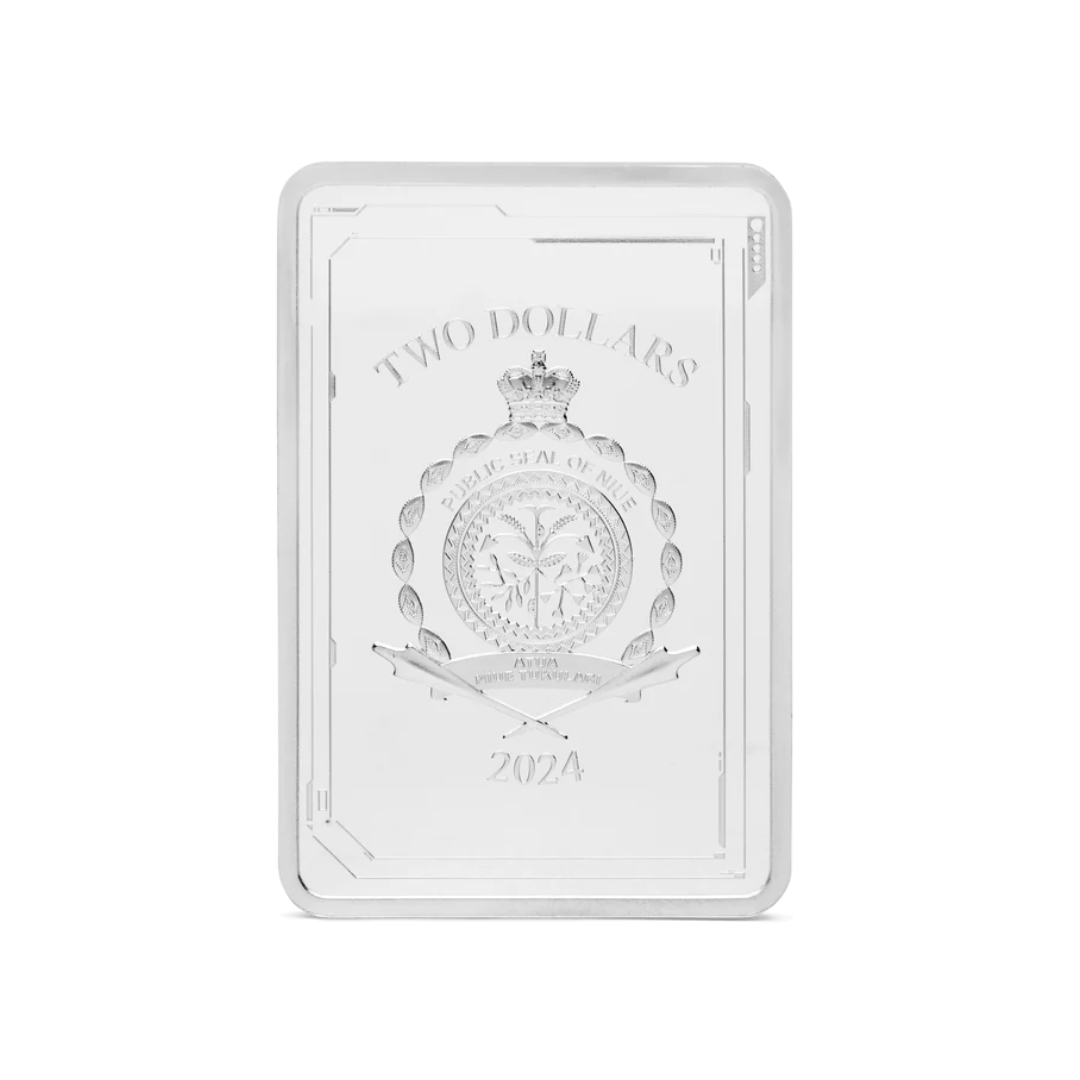 G.I. Joe – Snake-Eyes 1 oz Pure Silver Collectible Coin – Limited Mintage (2,000 Worldwide) – 2024 (Niue)