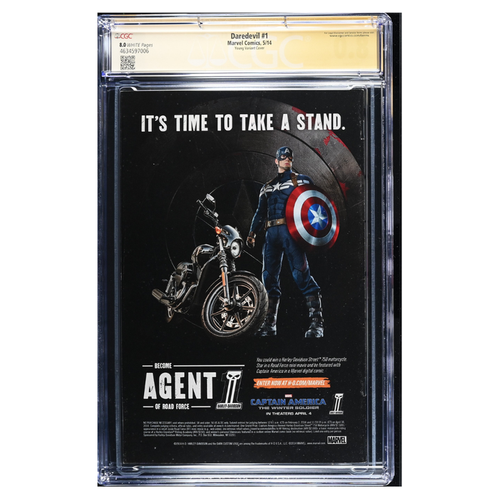 Daredevil (Vol. 4) #1 – Skottie Young “Kiddie” Variant / Signature Series – CGC 8.0 – 2014 (Marvel Comics)