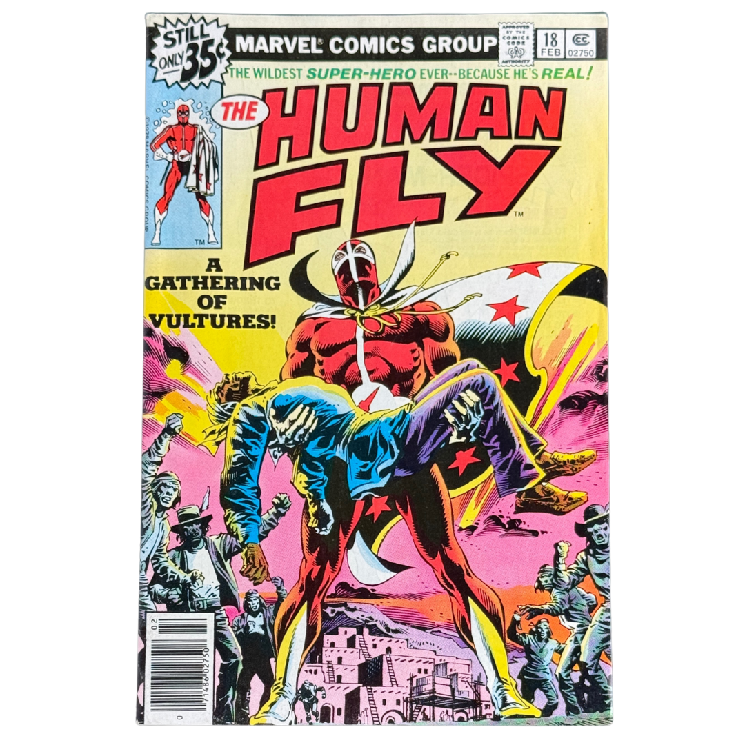 The Human Fly #18 – “A Gathering of Vultures” Pietà Cover – F/VF – 1979 (Marvel Comics)
