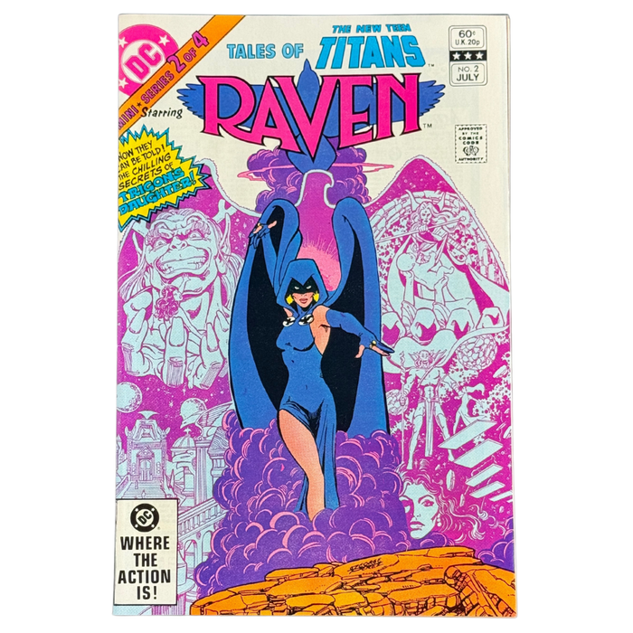 Tales of the New Teen Titans #2 – Raven Origin Chapter / Pérez Era Classic – FN/VF – 1982 (DC Comics)