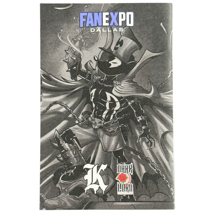 Adventures Of Drippy Willie #1 – Dallas Fan Expo Spawn Homage Metal / Signed & Ltd 5 – NM – 2025 (Counterpoint)