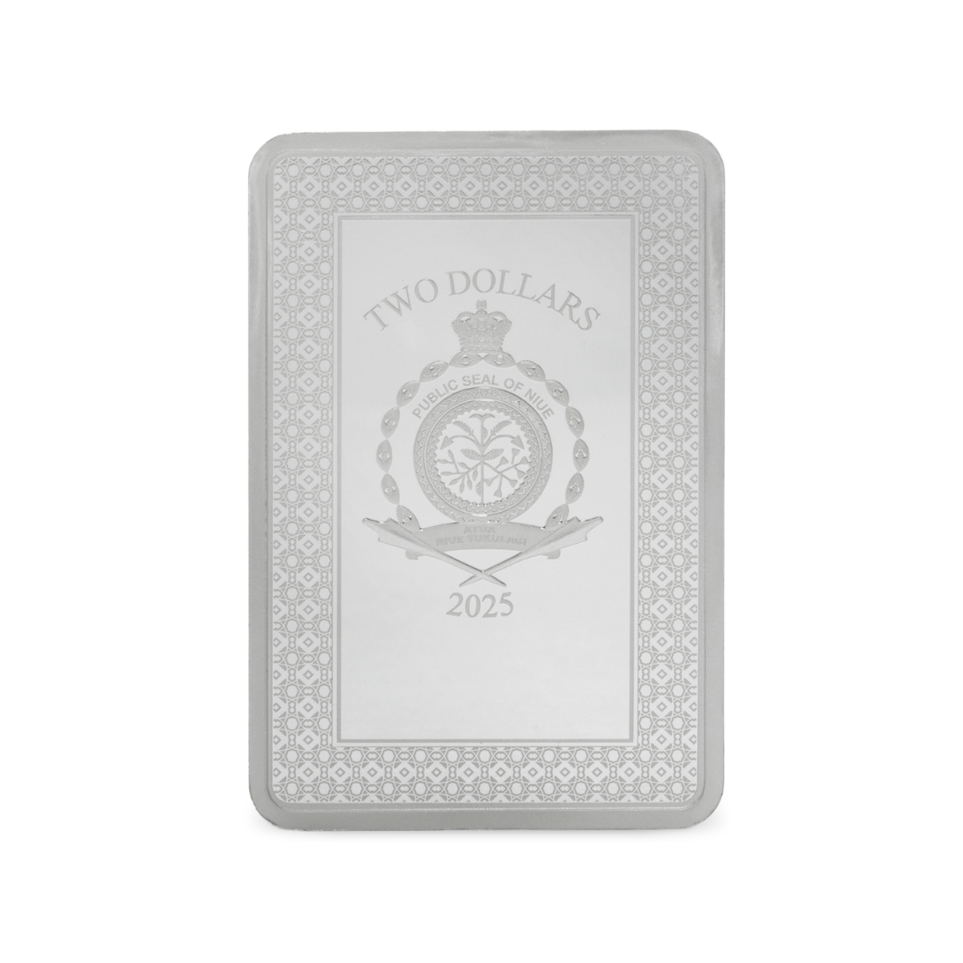 Ace of Swords Tarot Card – 1oz Silver Coin / Ultra-Limited Mintage – Proof – 2025 (Agoro)