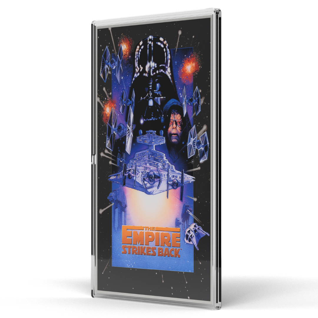 Star Wars: The Empire Strikes Back – 1oz Silver Poster Foil / Special Edition – Proof – 2025 (Niue)