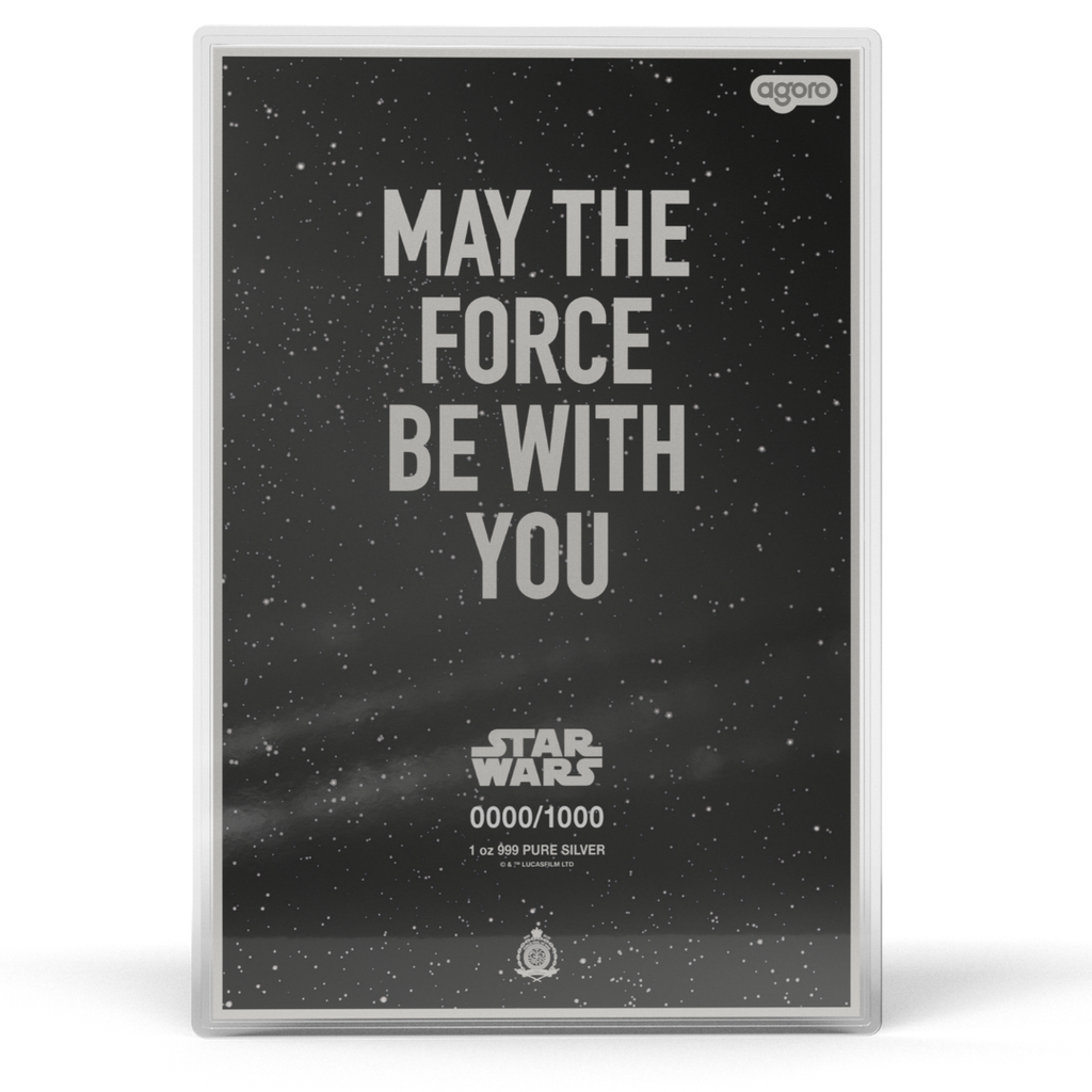 Star Wars: The Empire Strikes Back – 1oz Silver Poster Foil / Special Edition – Proof – 2025 (Niue)