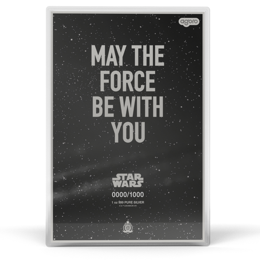 Star Wars: The Empire Strikes Back – 1oz Silver Poster Foil / Special Edition – Proof – 2025 (Niue)