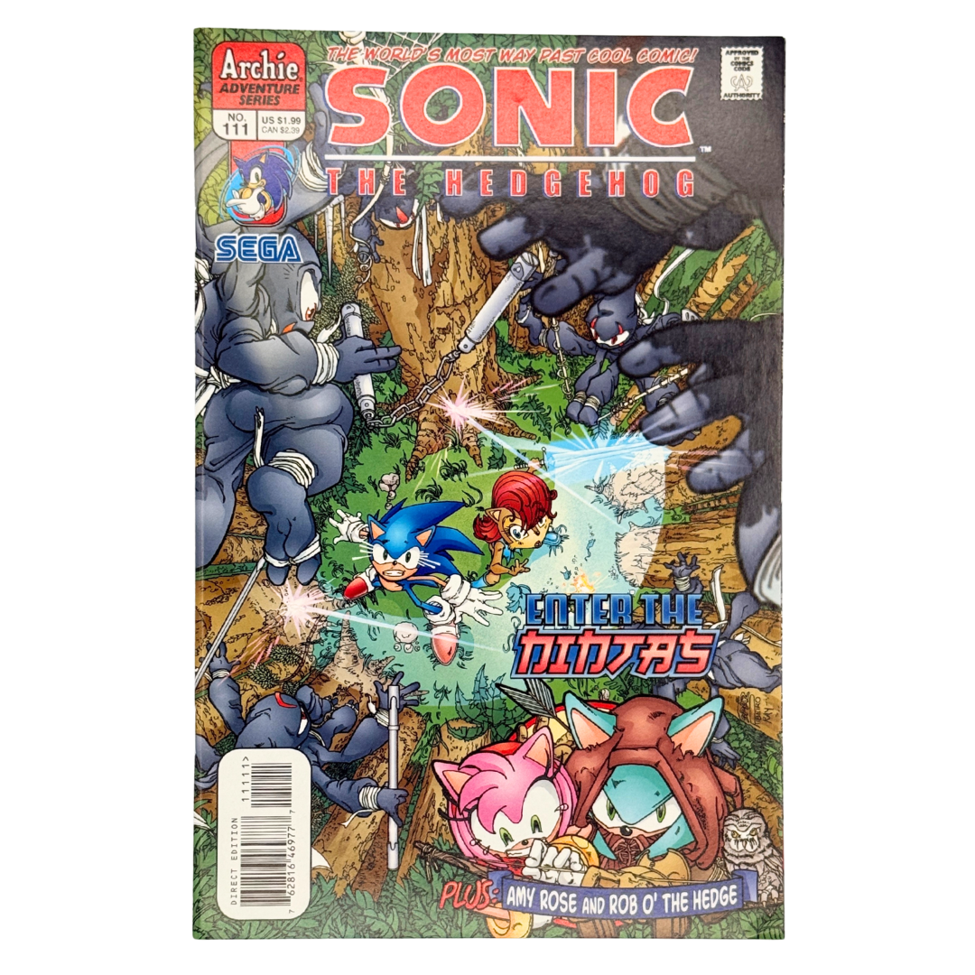 ChronoSet: Sonic Legacy & the Hidden First Appearance – High Grade Collector Set – 4-Issue Bundle