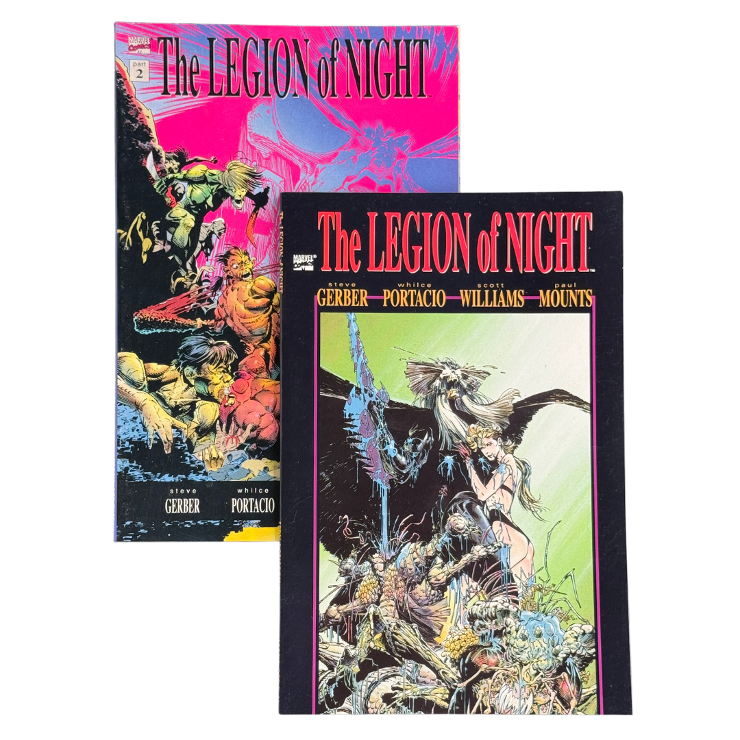 ChronoSet: Legion of Night (1991) #1 and #2 – VF/NM & NM – 1991 (Marvel)