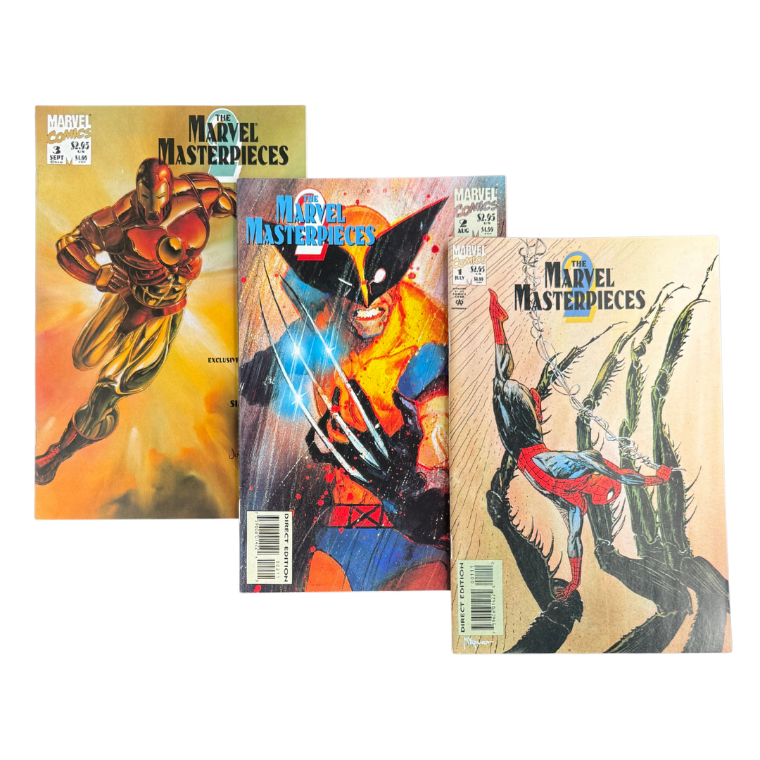 ChronoSet: Marvel Masterpieces Collection 2 #1–3 – VF – 1994 (Marvel)