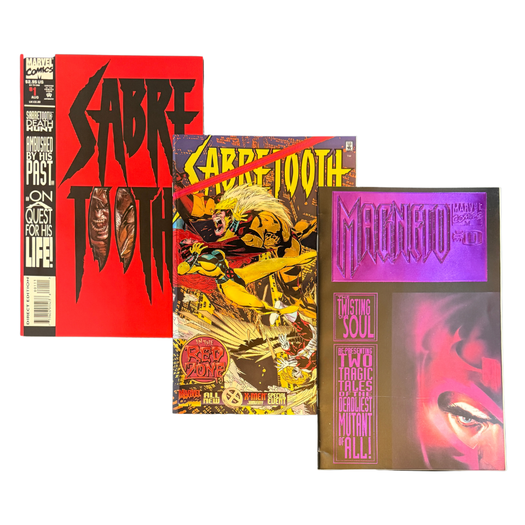 ChronoSet: Sabretooth & Magneto – #1 / Special #1 / Magneto #0 – VF–NM–FN – 1993–1995 (Marvel)