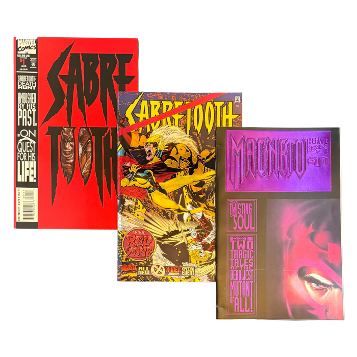 ChronoSet: Sabretooth & Magneto – #1 / Special #1 / Magneto #0 – VF–NM–FN – 1993–1995 (Marvel)