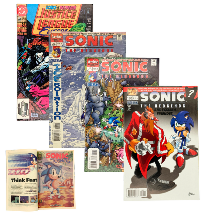 ChronoSet: Sonic Legacy & the Hidden First Appearance – High Grade Collector Set – 4-Issue Bundle