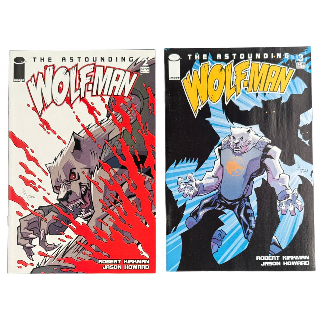 ChronoSet: The Astounding Wolf-Man #2–#3 – NM – 2007 (Image)