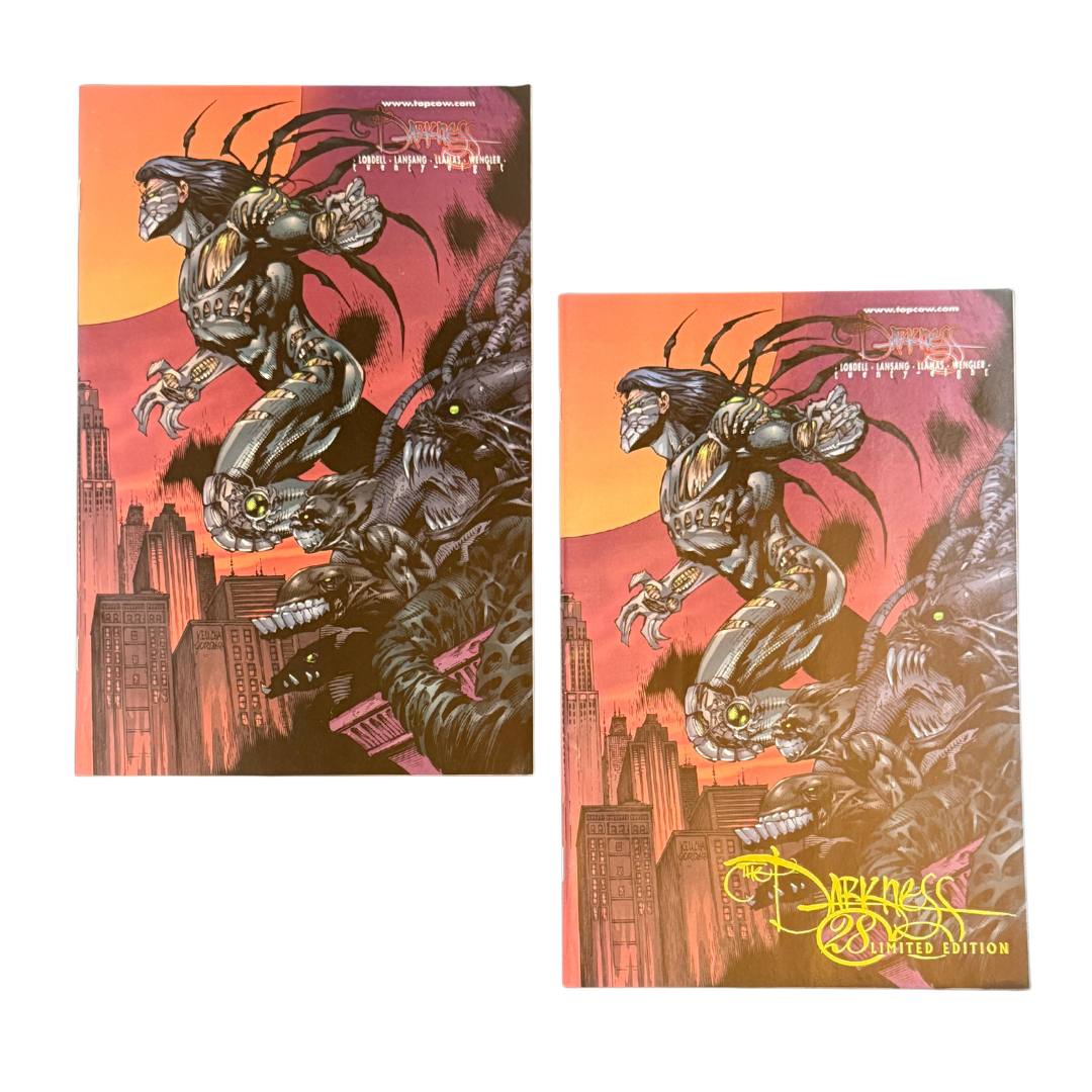 ChronoSet: The Darkness (1st Series) #28 – Variant & Gold Foil – VF/NM–VF – 2000 (Image)