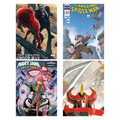 Spider-Man, Mary Jane, Power Rangers - Comic Lot of 4