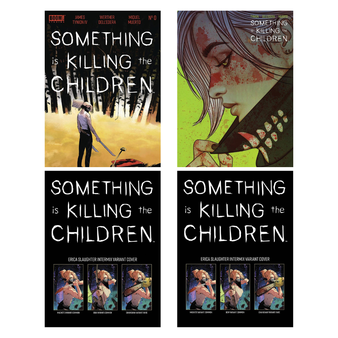 Something Is Killing The Children #0 - Comic Cover Lot of 4