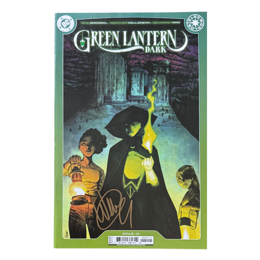 Green Lantern Dark #2 - Signed by Werther Dell'Edera