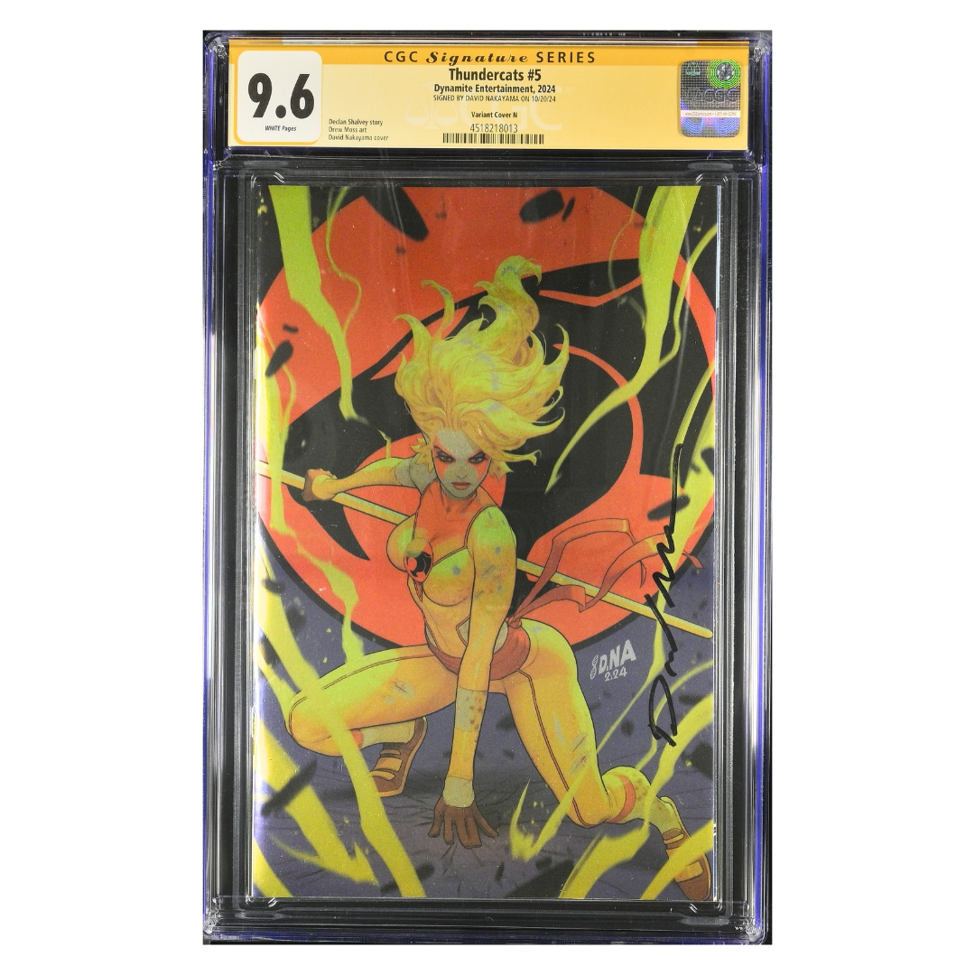 Thundercats #5 - CGC 9.6 SS David Nakayama Foil 1:10 Variant