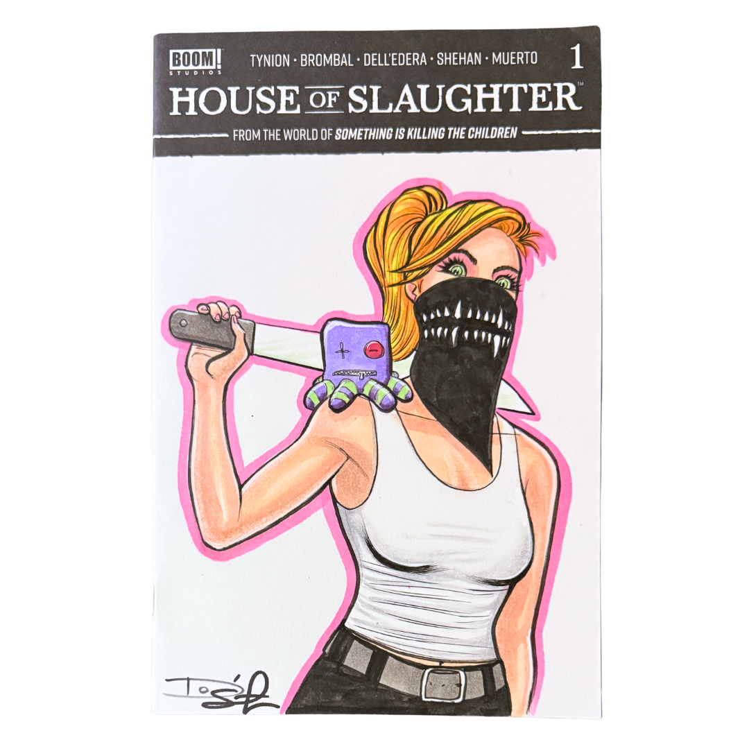 House of Slaughter #1 - Blank - Original Sketch by Dietrich Smith