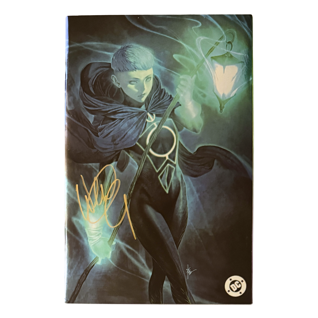 Green Lantern Dark #1 - Foil Variant - Signed by Werther Dell'Edera - VF