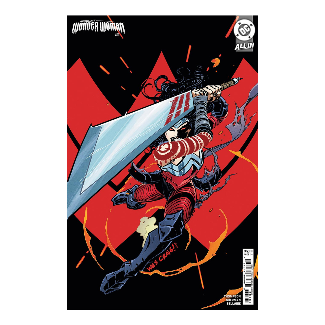Absolute Wonder Woman #1 - 1st Print - Wes Craig Variant