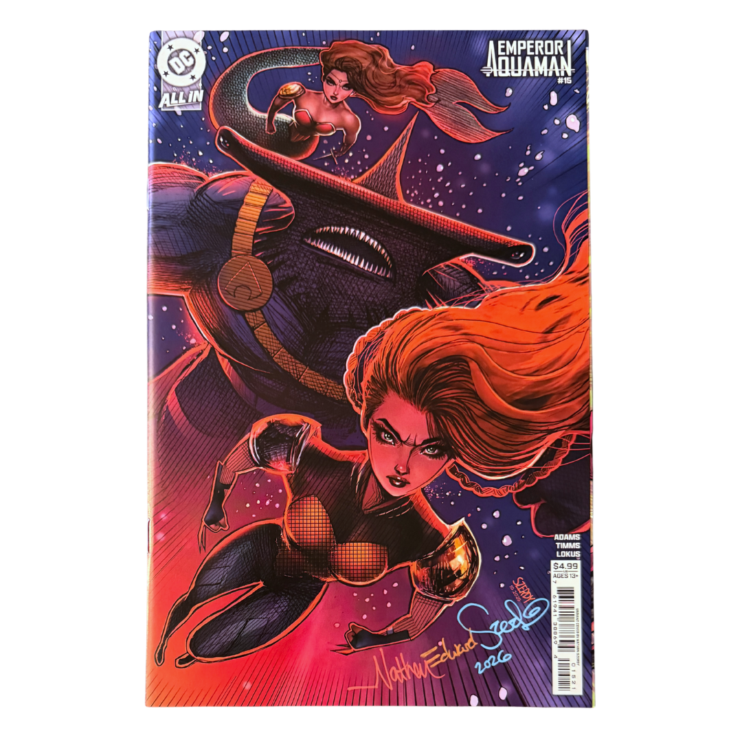 Emperor Aquaman #15 - Signed by Nathan Szerdy