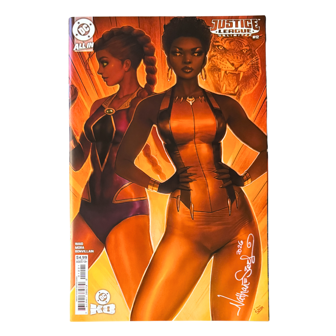 Justice League Unlimited #12 - Signed by Nathan Szerdy