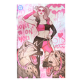 Harley Quinn #51 - Heroes Con Foil - Signed by Jenny Frison in Pink