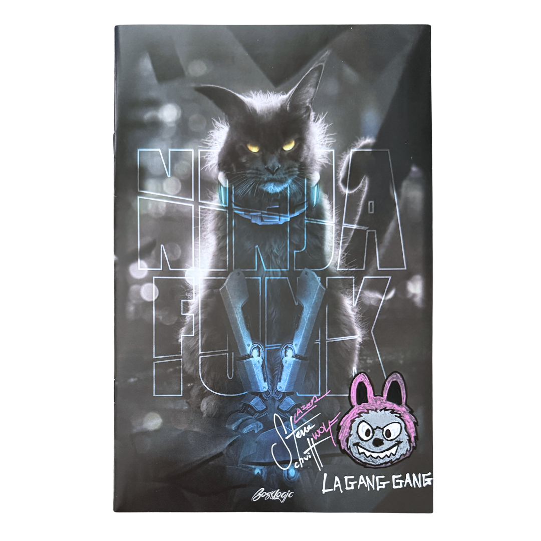 Ninja Funk #3 - 1:100 Retail Variant - Remarque by Steve Schuitt