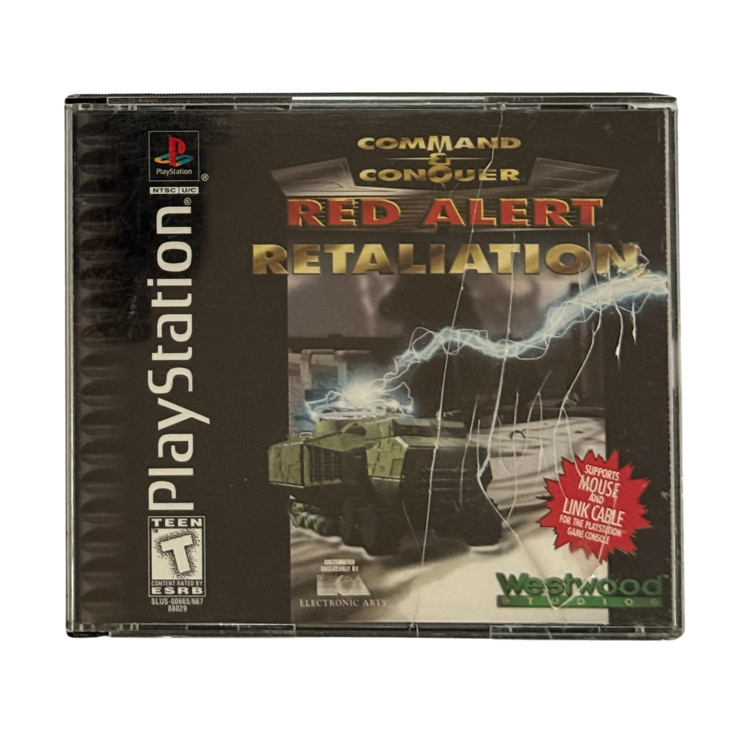 Command & Conquer Red Alert Retaliation – PS1 – CIB – NTSC (US/Canada)