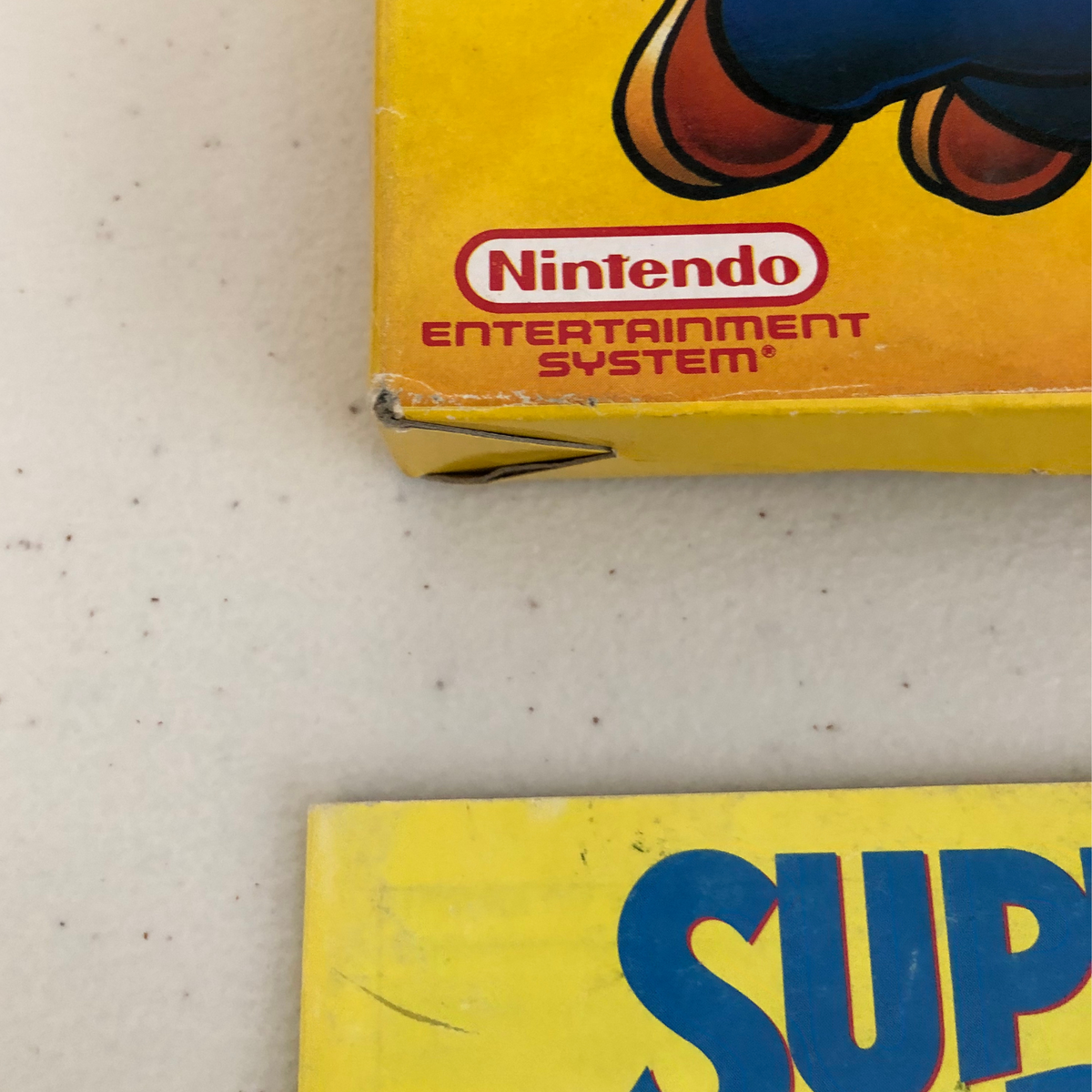 Super Mario Bros. – CIB (1st Print Box / 2nd Print Cart & Manual) – Nintendo NES (Box VG / Cart NM / Manual VF)
