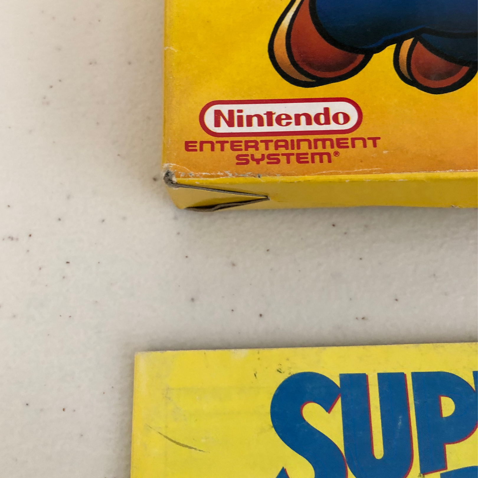 Super Mario Bros. – CIB (1st Print Box / 2nd Print Cart & Manual) – Nintendo NES (Box VG / Cart NM / Manual VF)