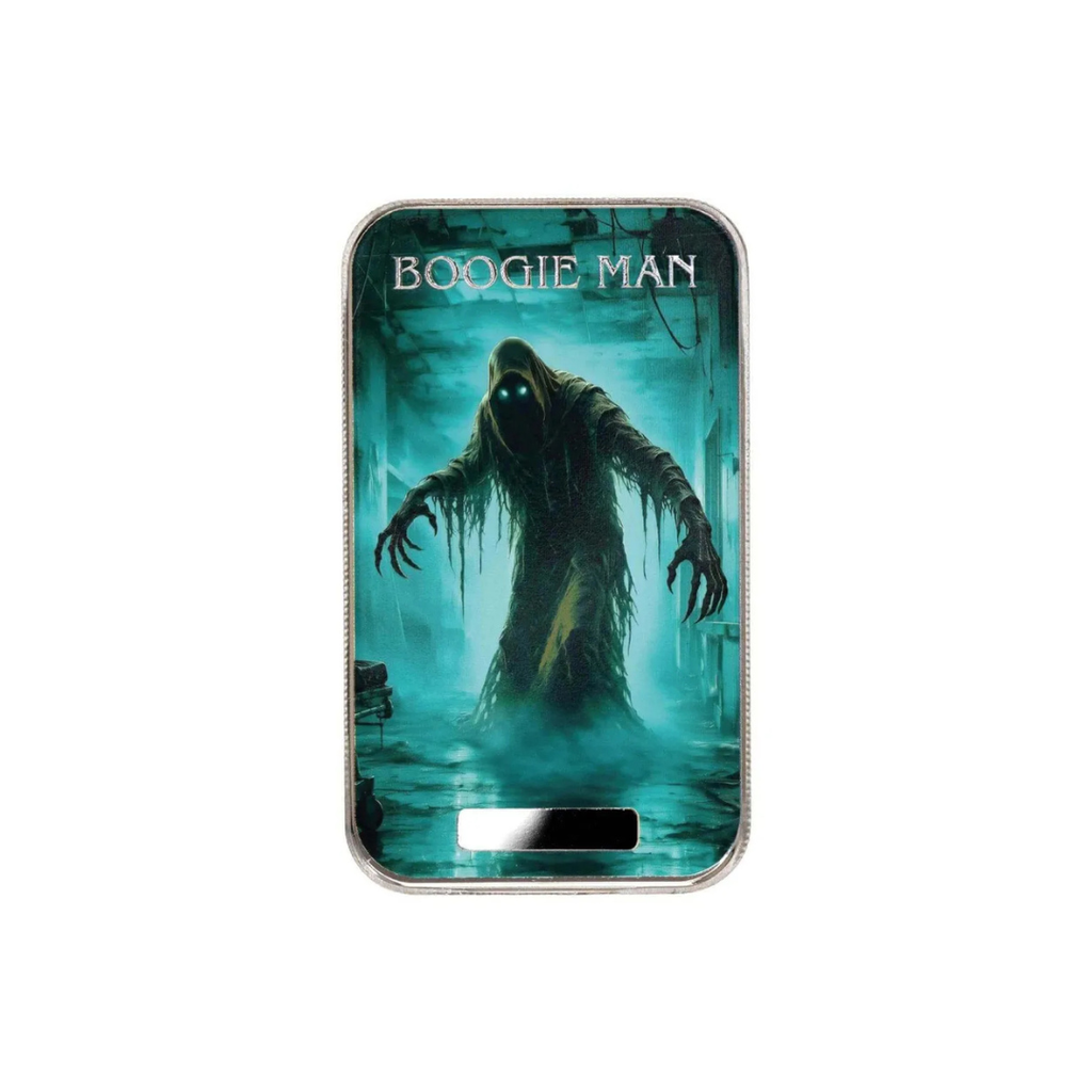 2026 Scottsdale Mint | Boogie Man 1 oz Silver Serialized Colorized Bar