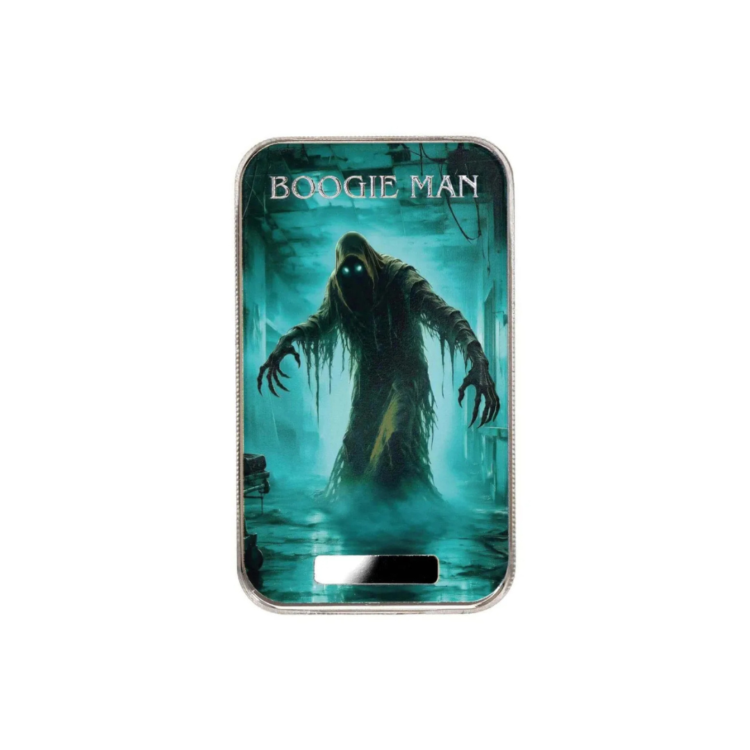 2026 Scottsdale Mint | Boogie Man 1 oz Silver Serialized Colorized Bar
