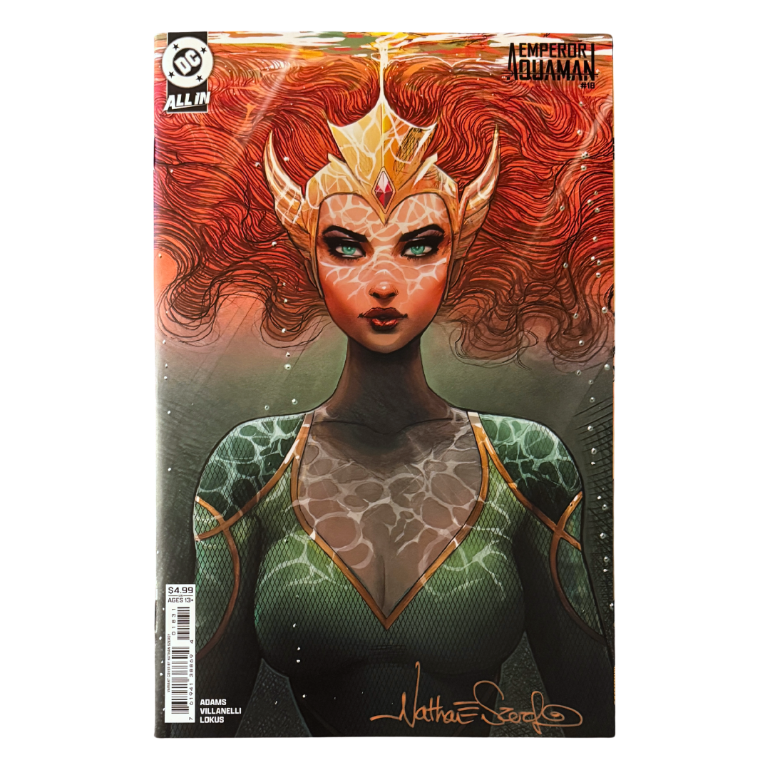 Emperor Aquaman #18 - Signed by Nathan Szerdy