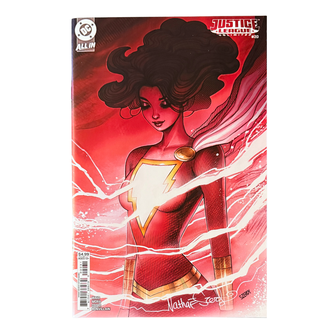 Justice League Unlimited #20 - Signed by Nathan Szerdy