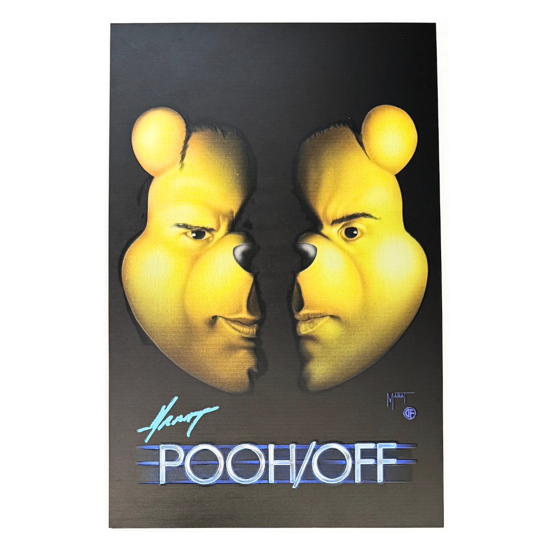 Do You Pooh - Face/Off - ChronoLoot Exclusive - Embossed Metal - Signed