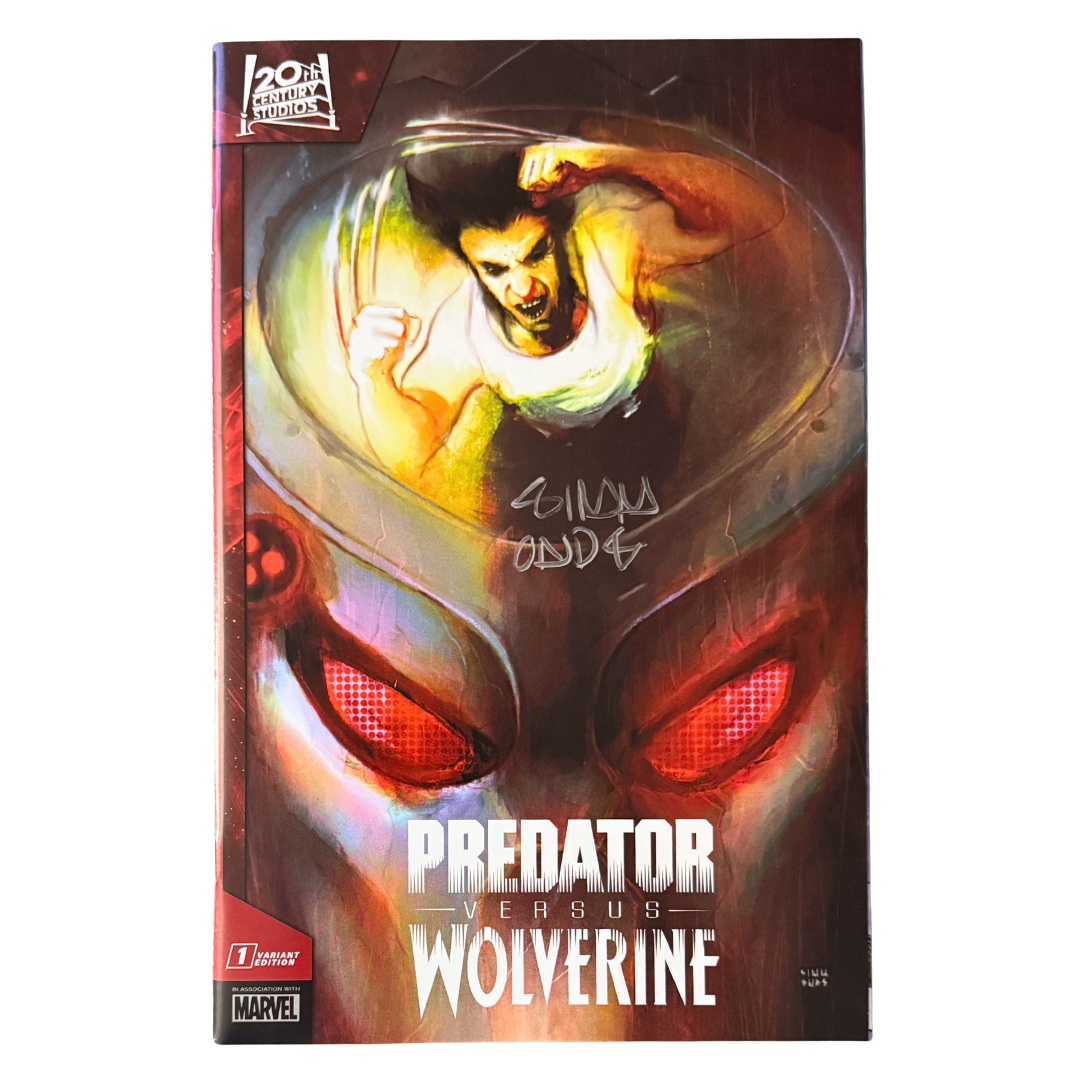 Predator Versus Wolverine #1 - Signed by Martin Simmonds