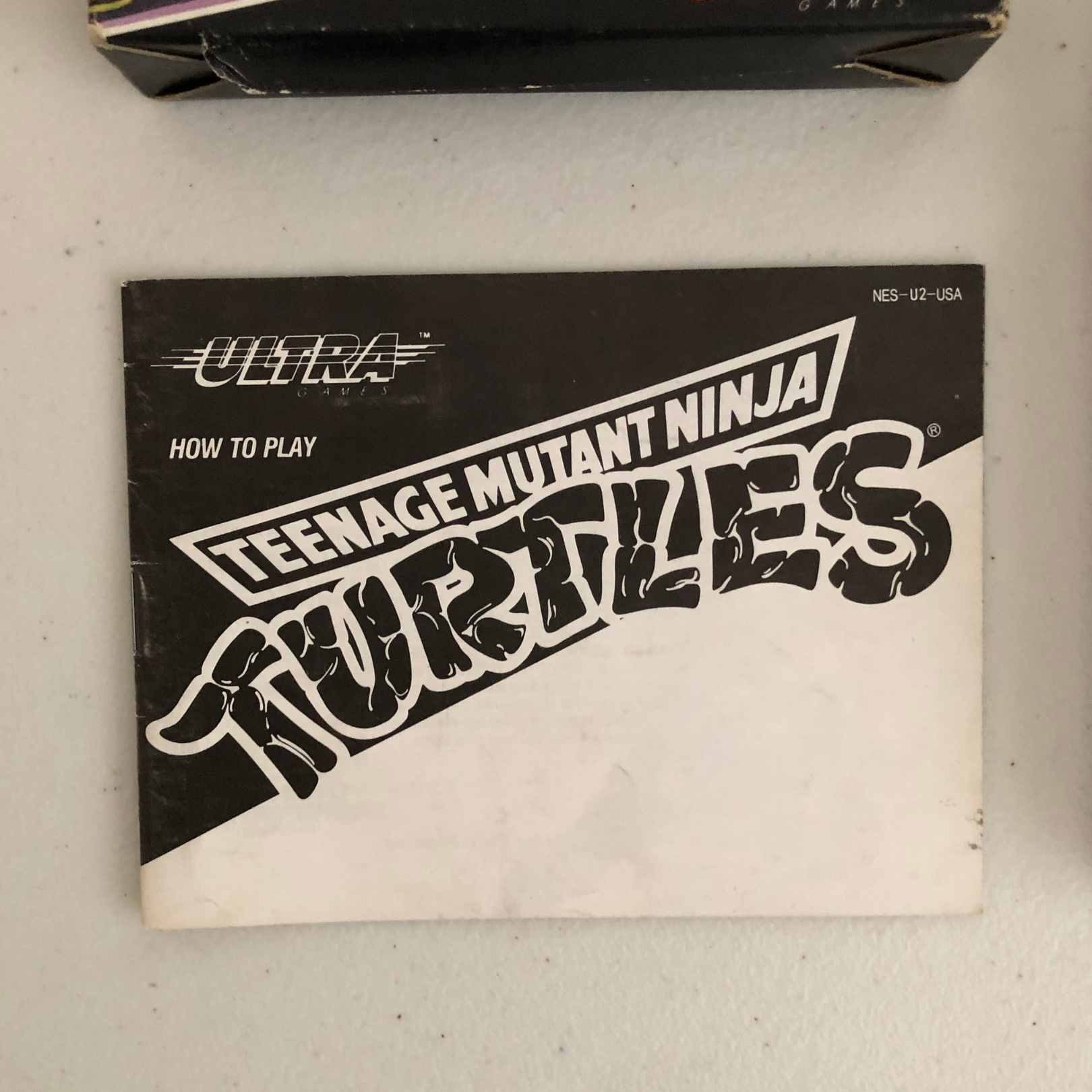 Teenage Mutant Ninja Turtles – NES – CIB – Cartridge VF / Manual FN / Box VG – Complete Set (Konami, 1989)
