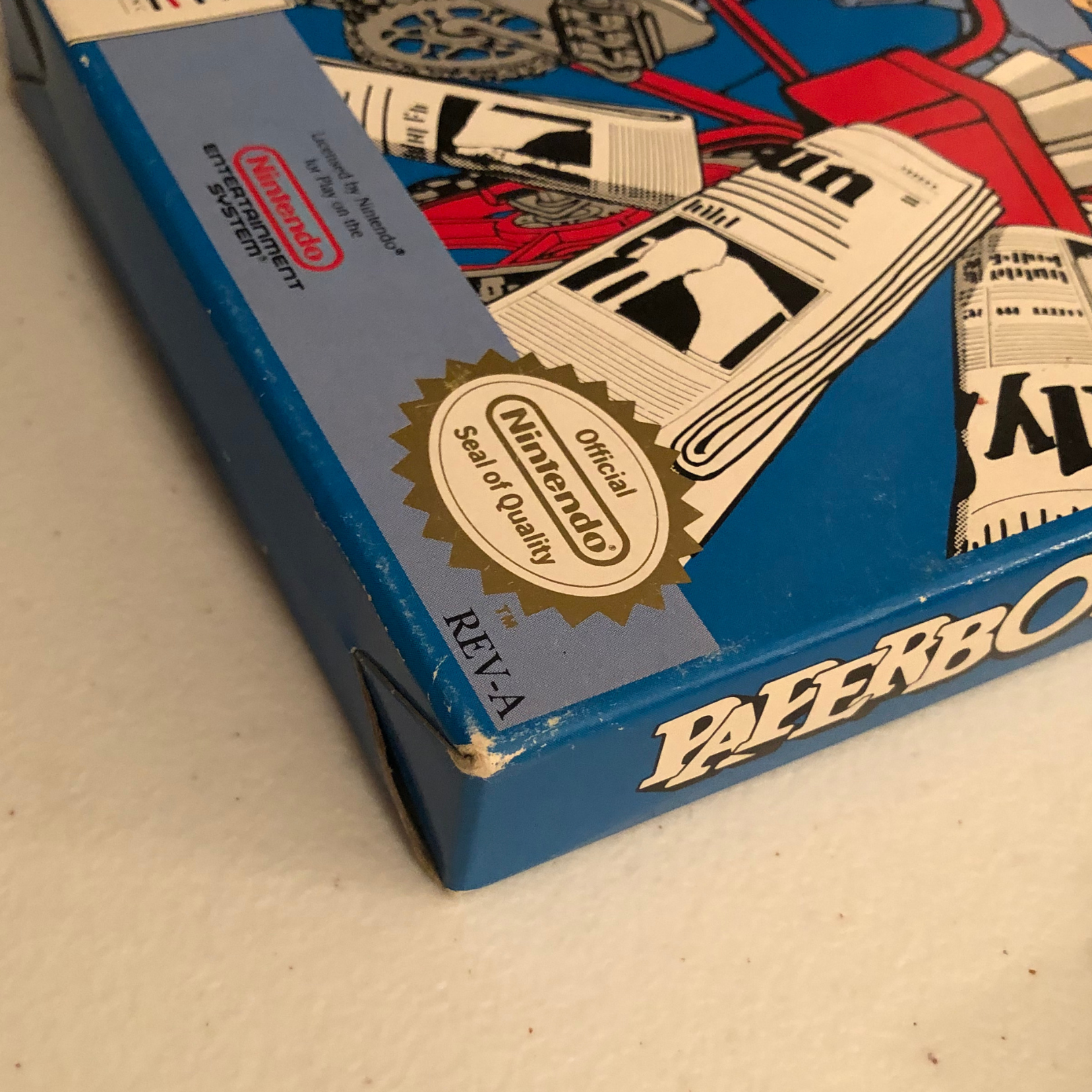 Paperboy – NES – Oval Seal – NM Cart / VF Box – Almost Complete (Missing Manual) (Mindscape, 1988)