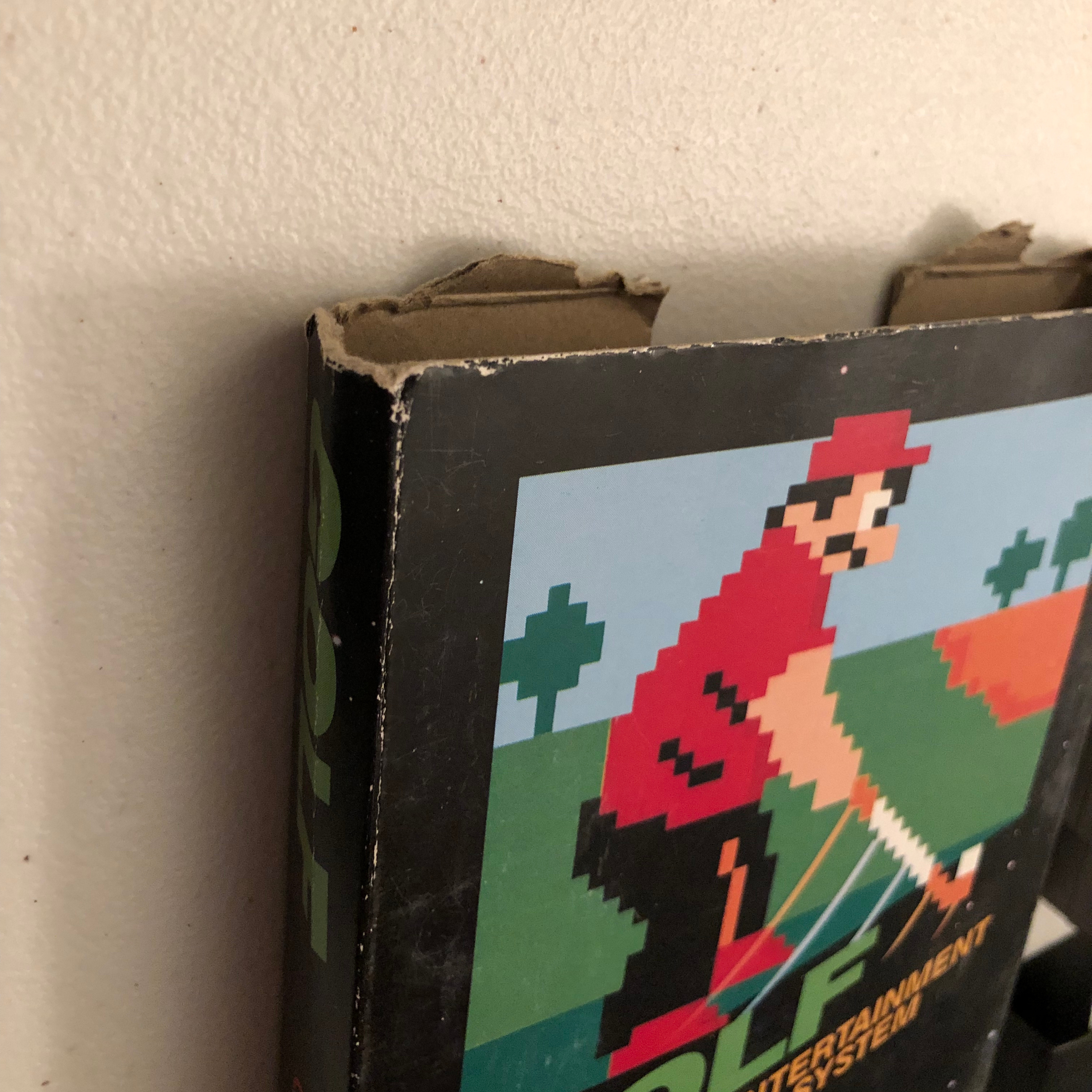 Golf – NES – VF Cart / FR Box – Almost Complete (No Manual) (Nintendo, 1985)